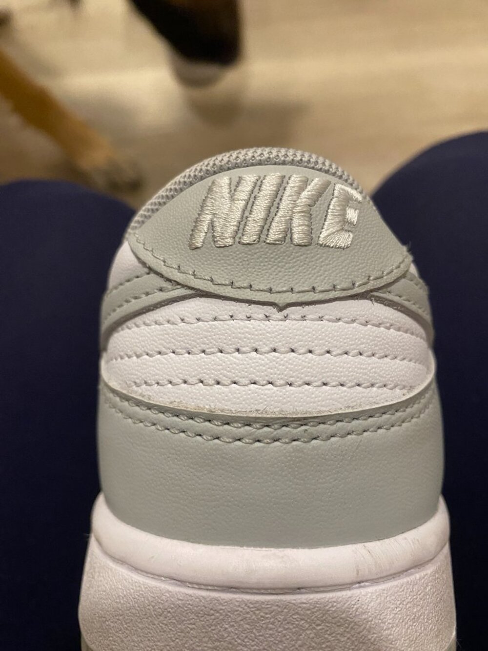 Nike Dunk Low Retro Grey Fog DD1391-103 White Gray Men’s 9 Women’s 10.5 Shoes - Picture 12 of 14